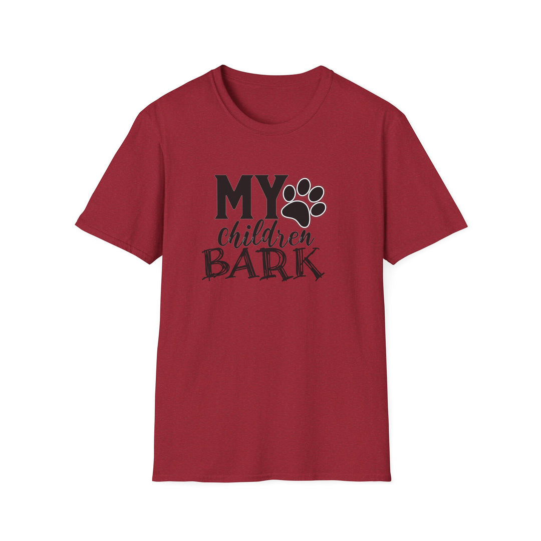 My Children Bark - Unisex Softstyle T-Shirt