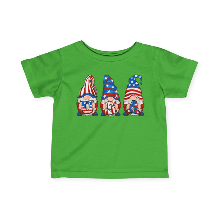 4th Of July Gnomes - Infant Fine Jersey Tee