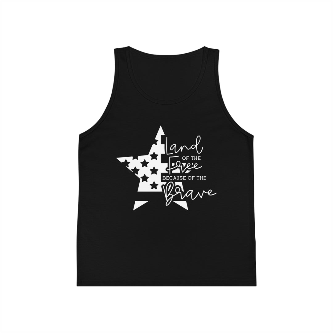 Land Of The Free - Kid's Jersey Tank Top