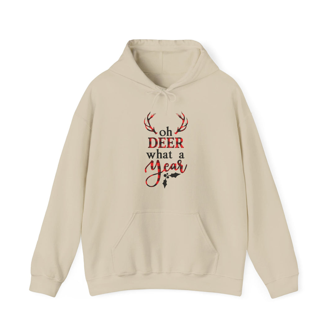Oh Dear What A Year - Unisex Heavy Blend™ Hooded Sweatshirt