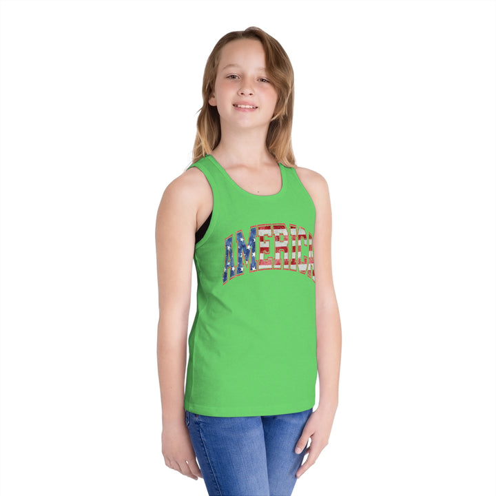 America - Kid's Jersey Tank Top