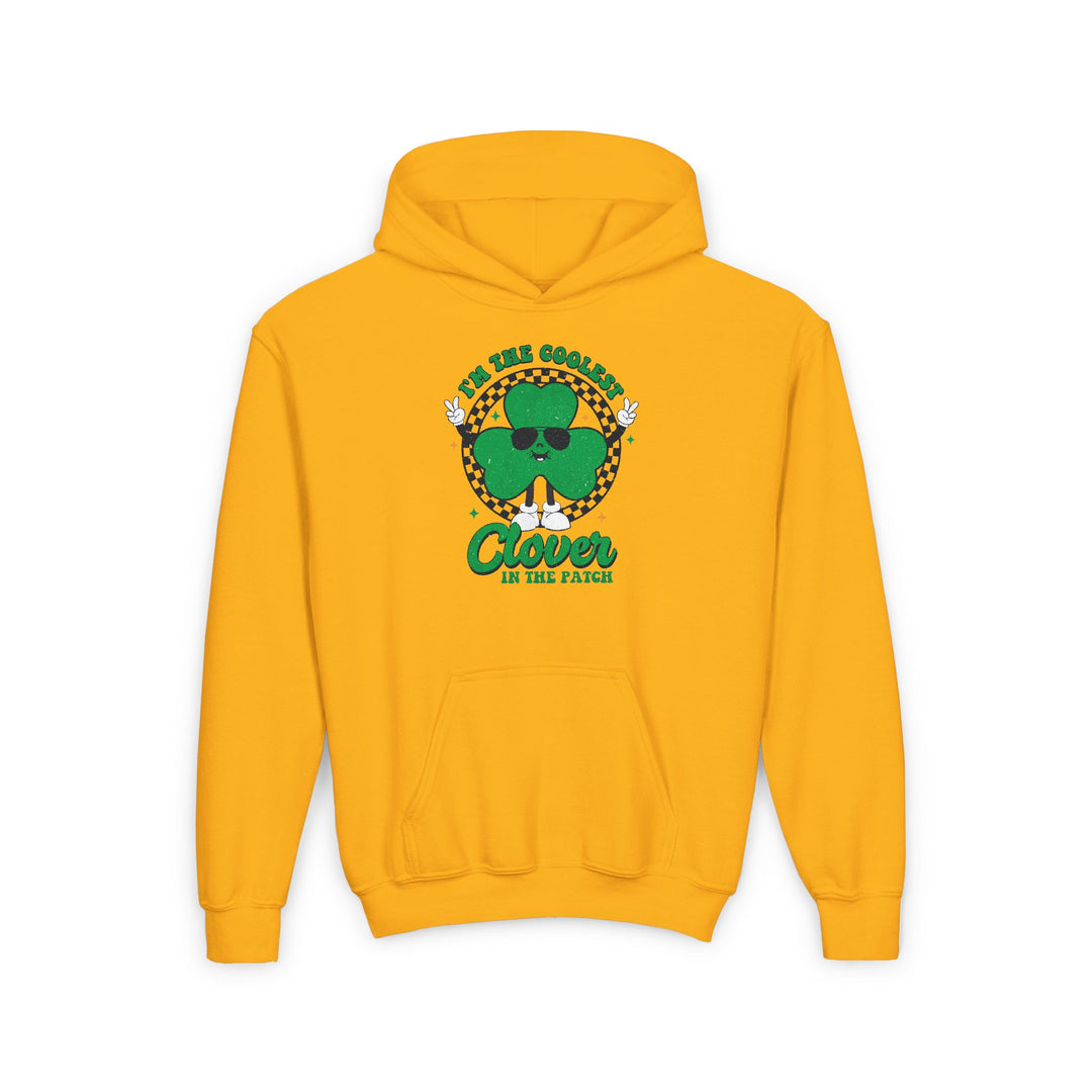 Coolest Clover - Youth Heavy Blend Hooded Sweatshirt