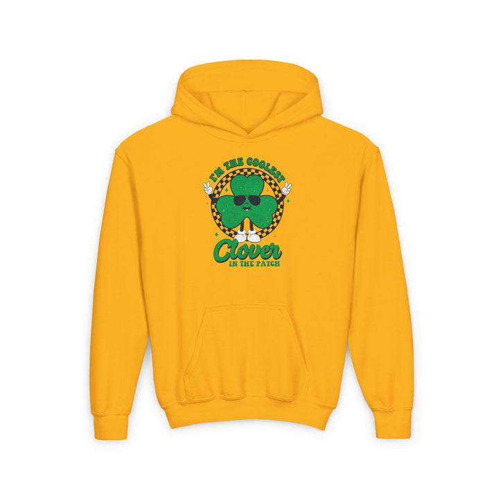 Coolest Clover - Youth Heavy Blend Hooded Sweatshirt
