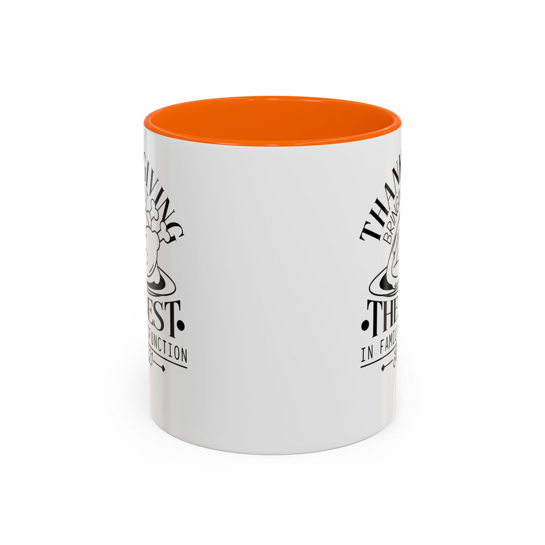 Family Dysfunction - Accent Coffee Mug (11, 15oz)