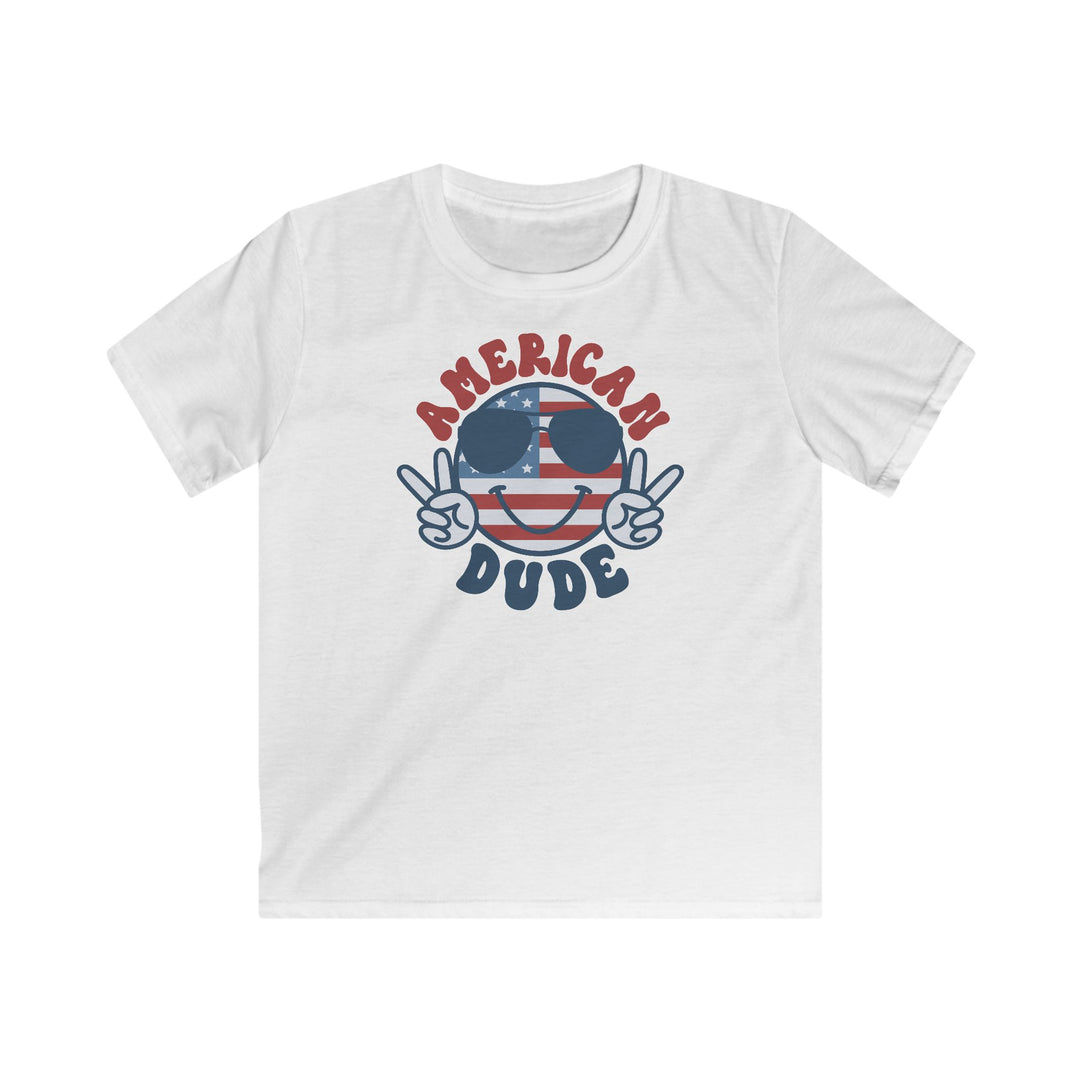 American Dude - Kids Softstyle Tee