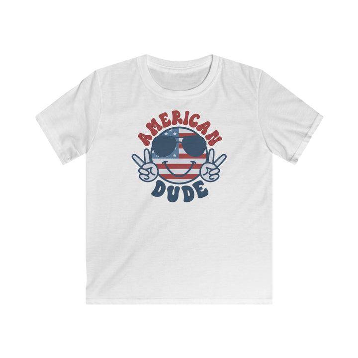 American Dude - Kids Softstyle Tee
