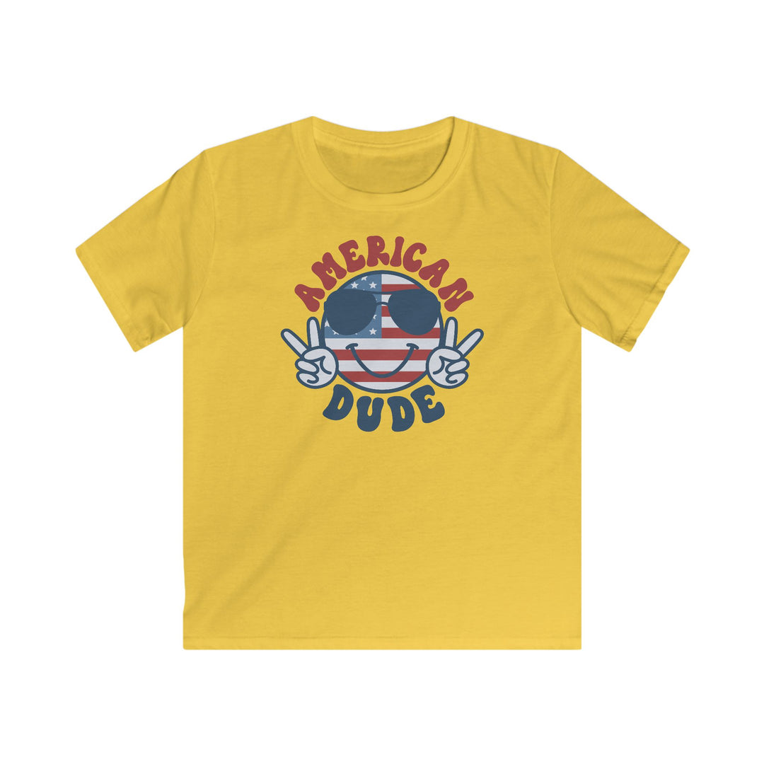 American Dude - Kids Softstyle Tee