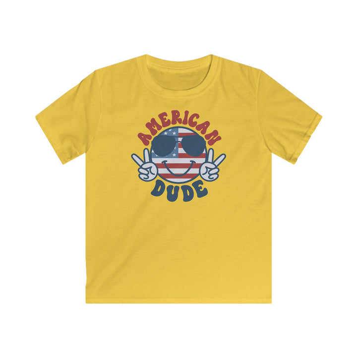 American Dude - Kids Softstyle Tee