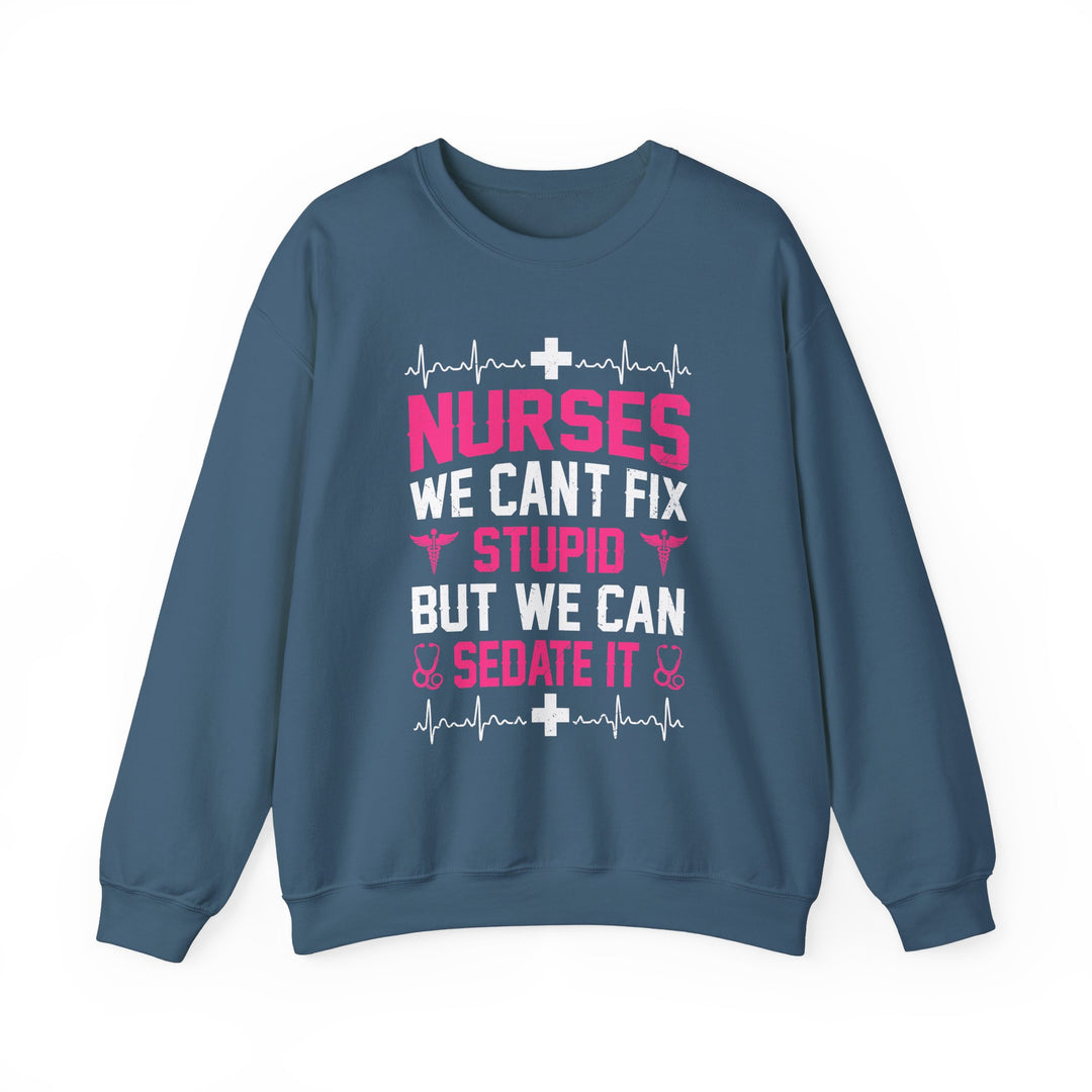 Can't Fix Stupid - Unisex Heavy Blend™ Crewneck Sweatshirt