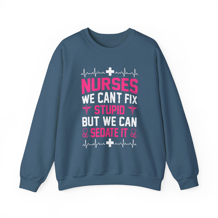 Can't Fix Stupid - Unisex Heavy Blend™ Crewneck Sweatshirt