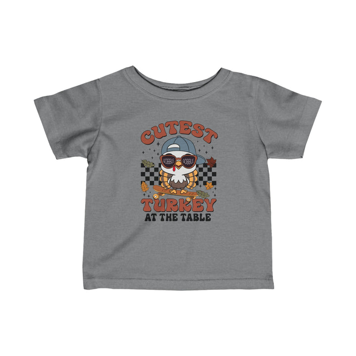 Cutest Turkey Boys - Infant Fine Jersey Tee