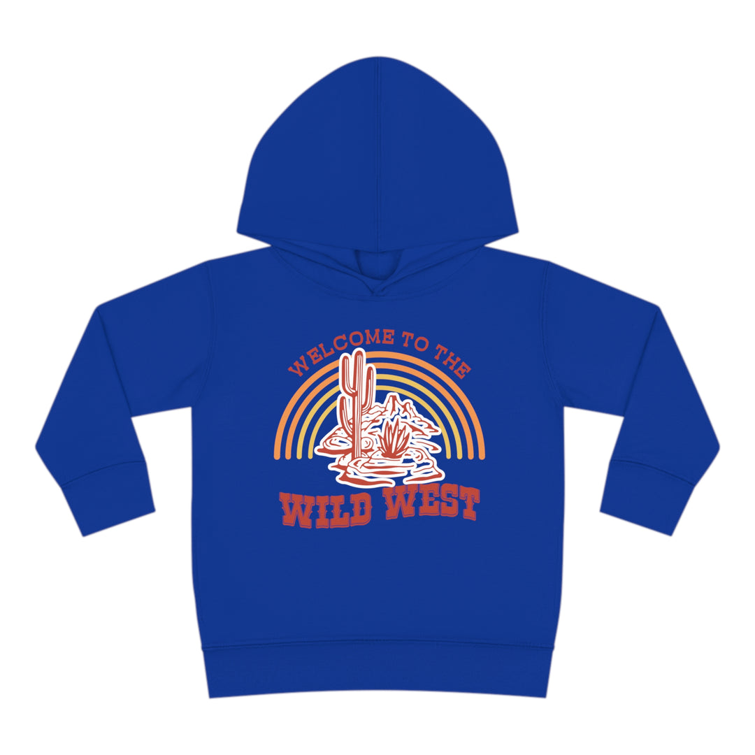 Wild West - Toddler Pullover Fleece Hoodie