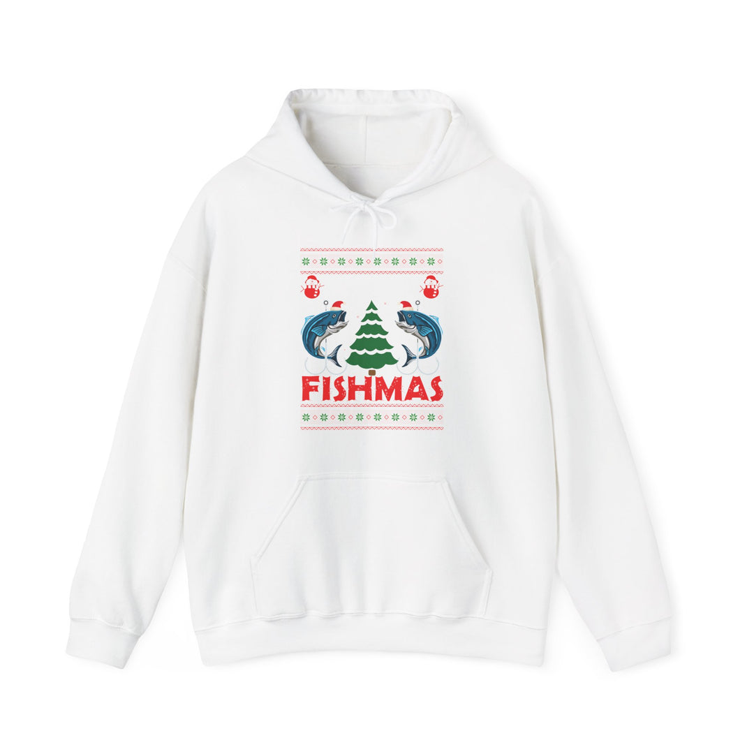 Merry Fishmas - Unisex Heavy Blend™ Hooded Sweatshirt