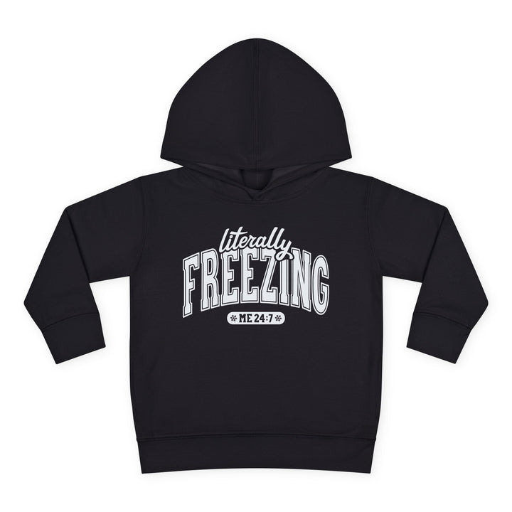 Literally Freezing - Toddler Pullover Fleece Hoodie