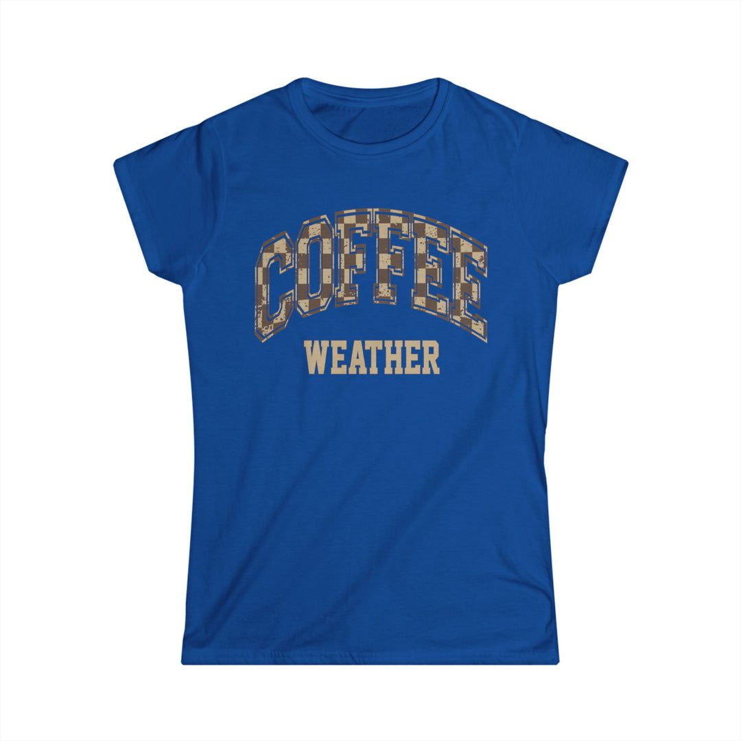 Coffee Weather - Women's Softstyle Tee