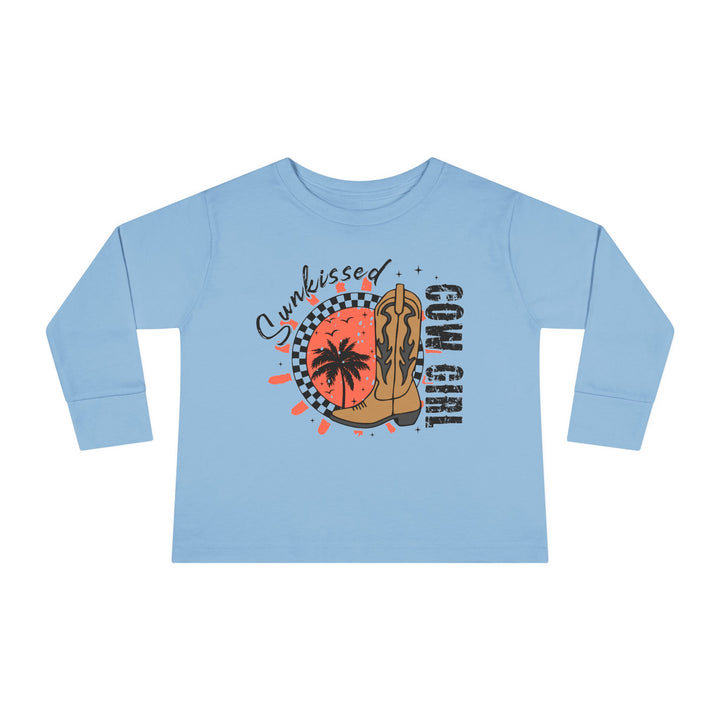 Sunkissed Cowgirl - Toddler Long Sleeve Tee