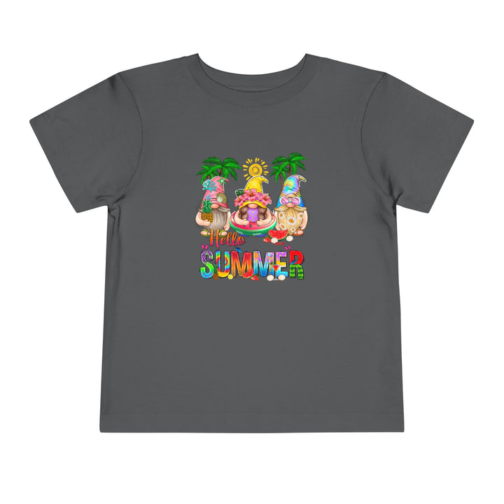 Summer Gnomes - Toddler Short Sleeve Tee