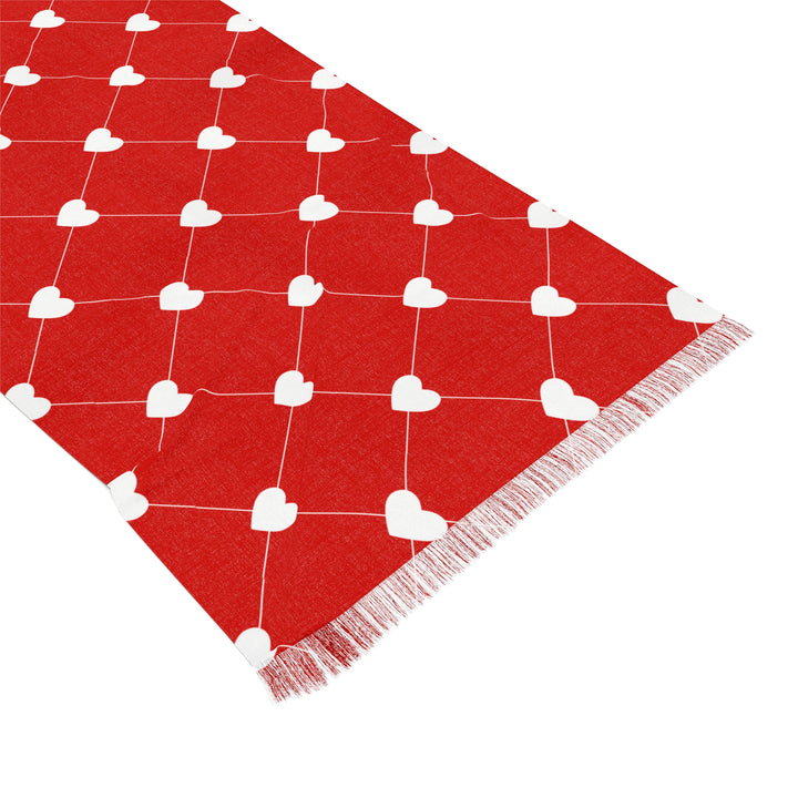 White Heart Diamond - Light Scarf