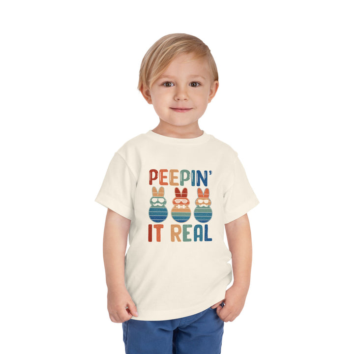 Peepin It Real - Toddler Short Sleeve Tee