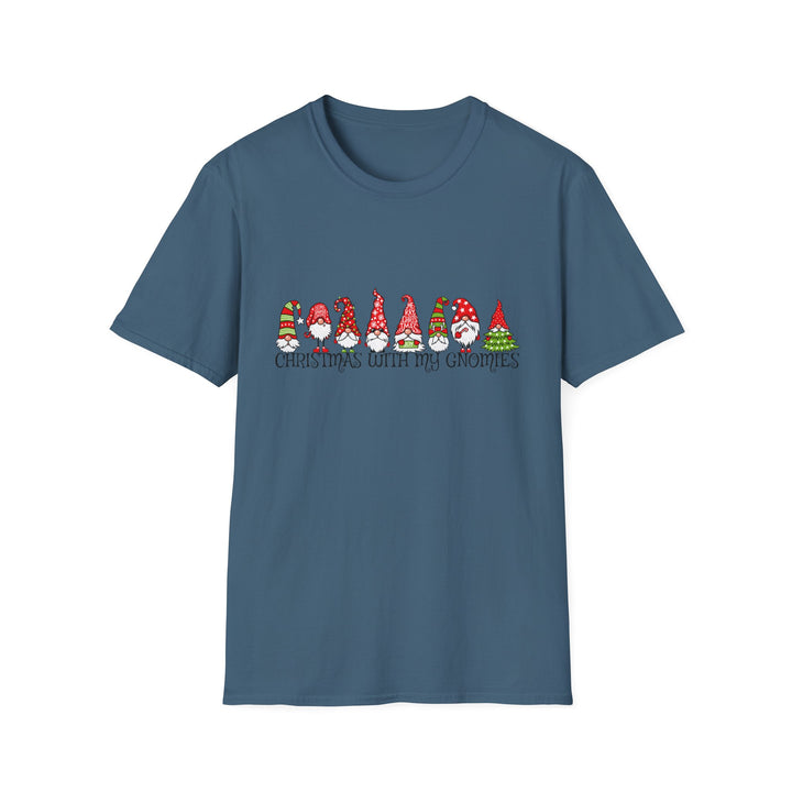Christmas With My Gnomies - Unisex Softstyle T-Shirt