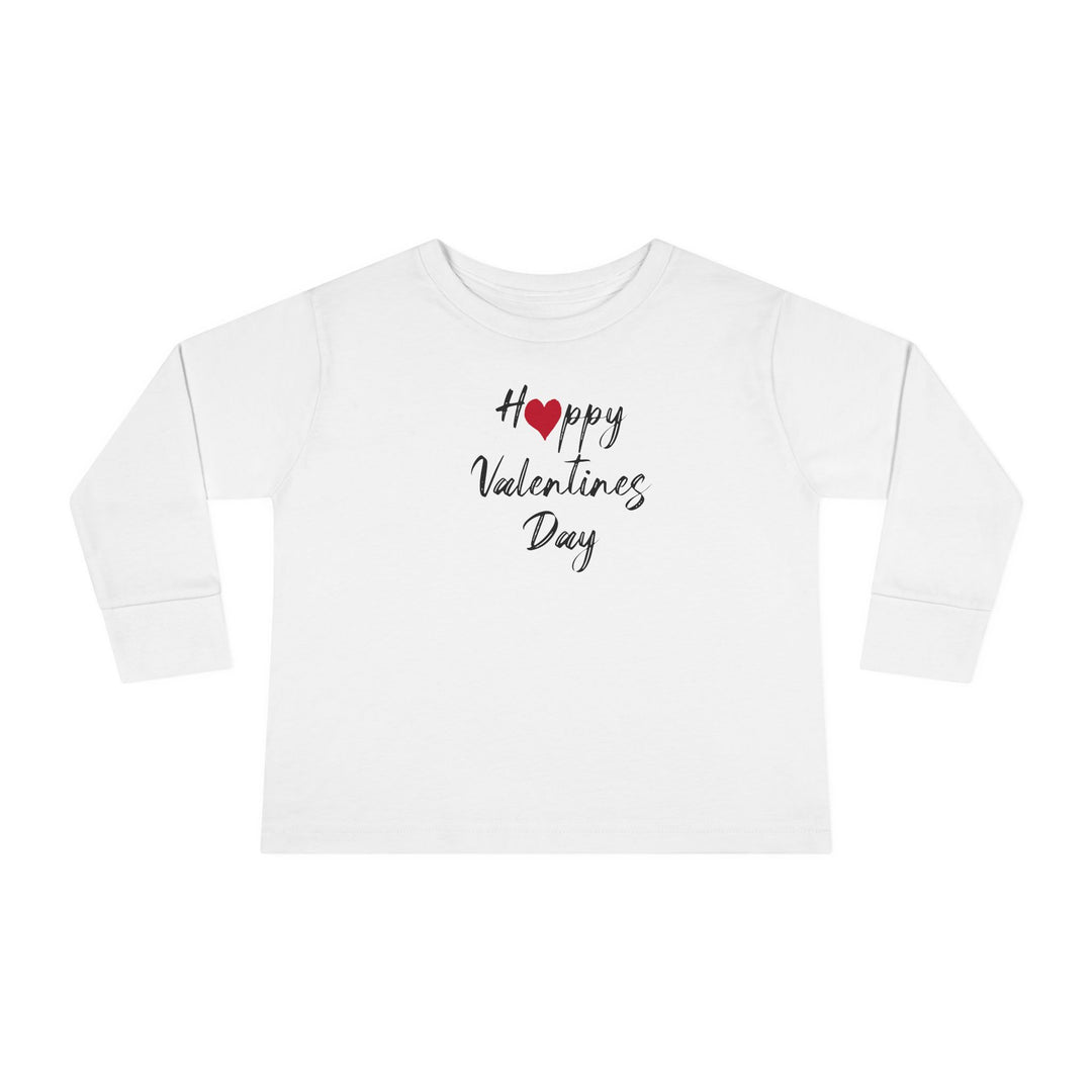 Happy Valentines Day - Toddler Long Sleeve Tee