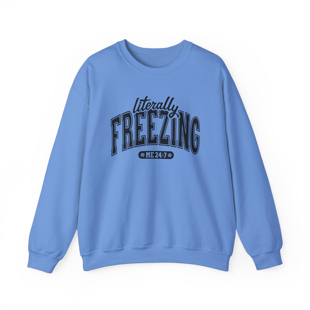 Literally Freezing - Unisex Heavy Blend™ Crewneck Sweatshirt
