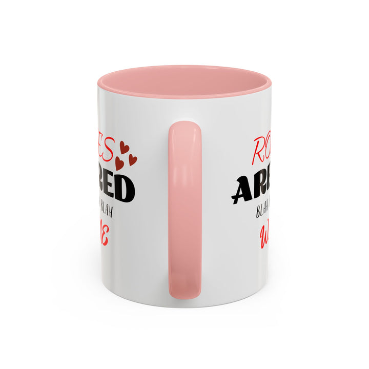 Blah Blah Blah Wine - Accent Coffee Mug (11, 15oz)