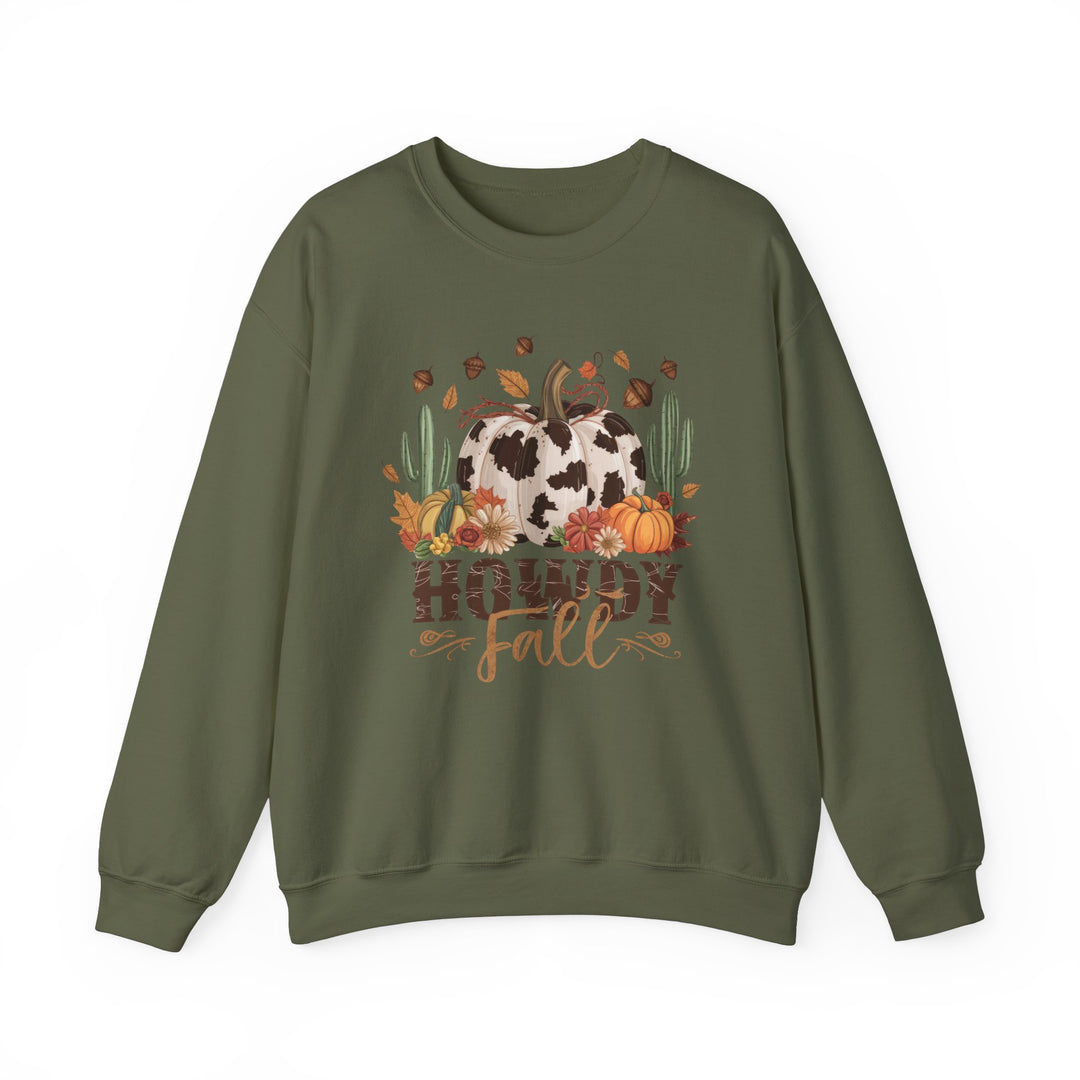 Howdy Fall - Unisex Heavy Blend™ Crewneck Sweatshirt