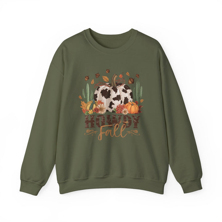 Howdy Fall - Unisex Heavy Blend™ Crewneck Sweatshirt