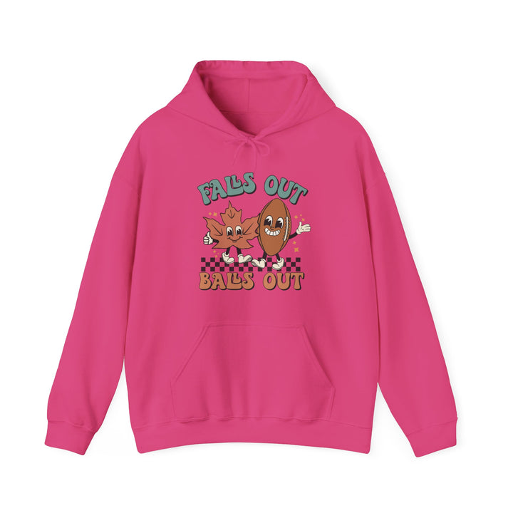Falls Out Balls Out - Unisex Heavy Blend™ Hooded Sweatshirt
