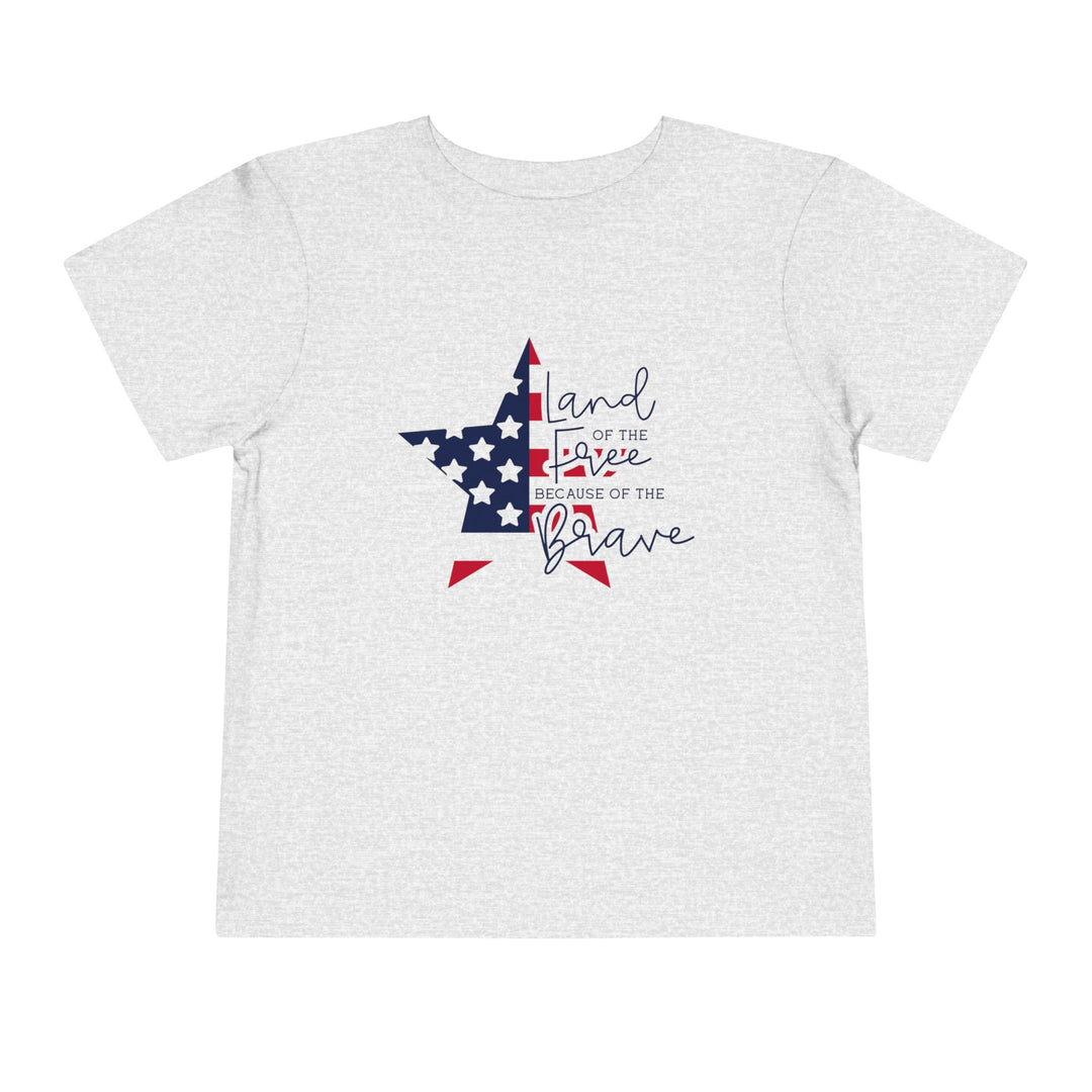 Land Of The Free - Toddler Short Sleeve Tee