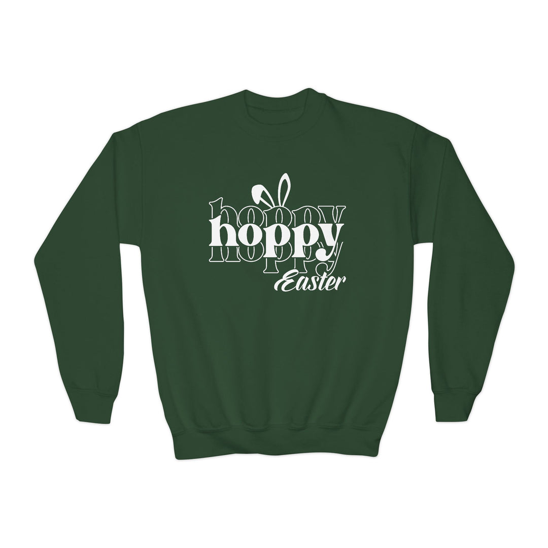 Hoppy Easter - Youth Crewneck Sweatshirt