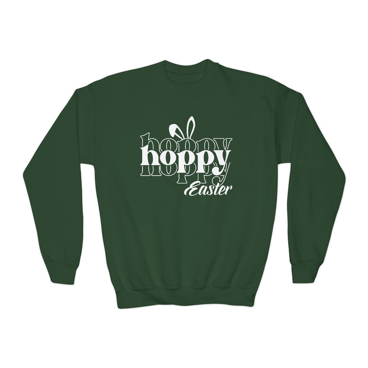 Hoppy Easter - Youth Crewneck Sweatshirt