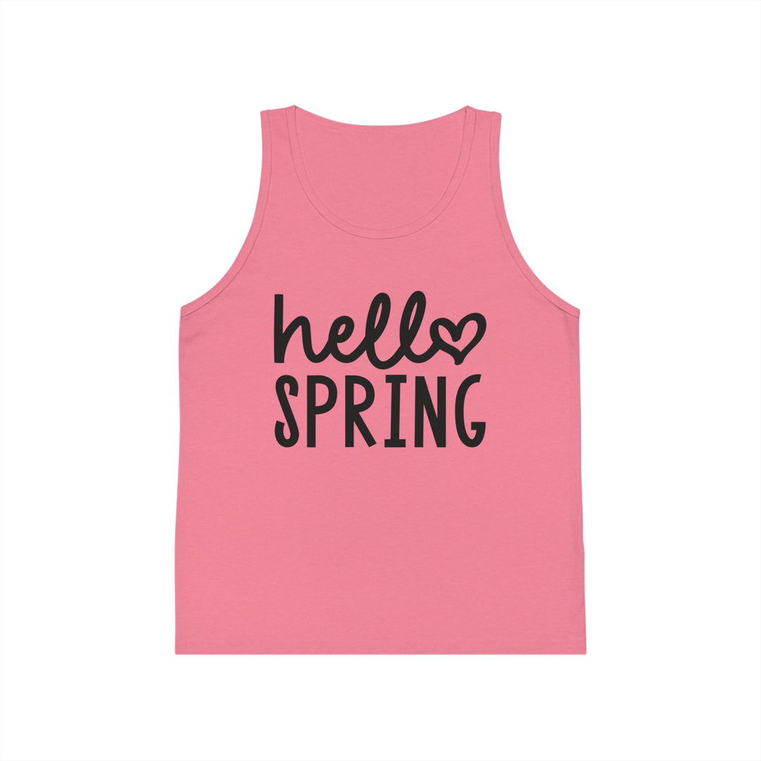 Hello Spring - Kid's Jersey Tank Top