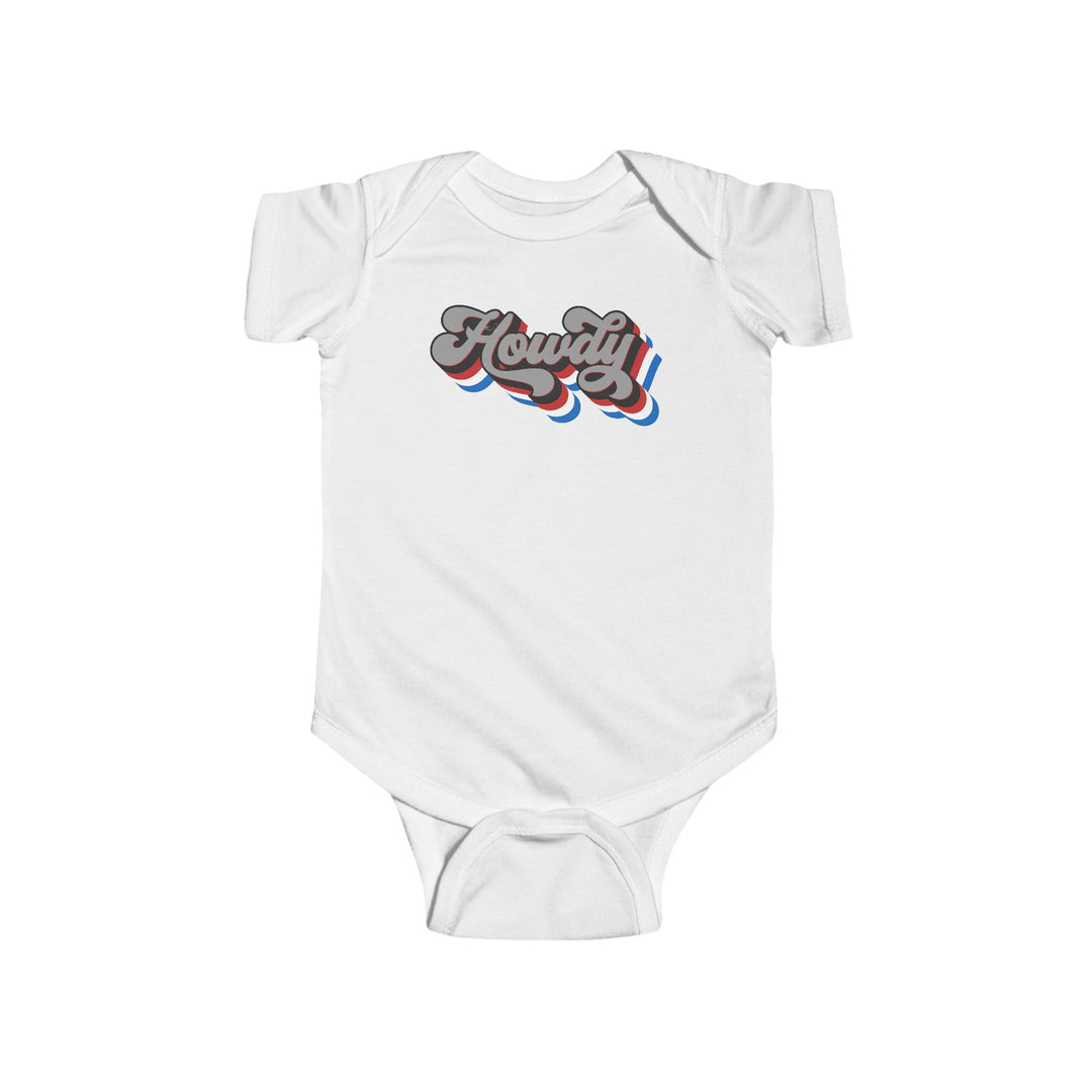 Howdy - Infant Fine Jersey Bodysuit