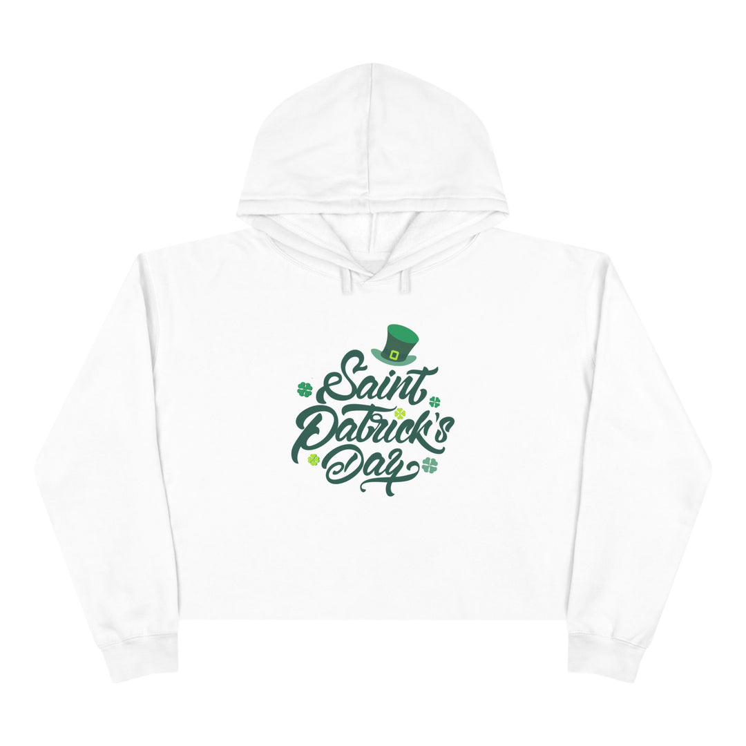 St. Patricks Day - Crop Hoodie