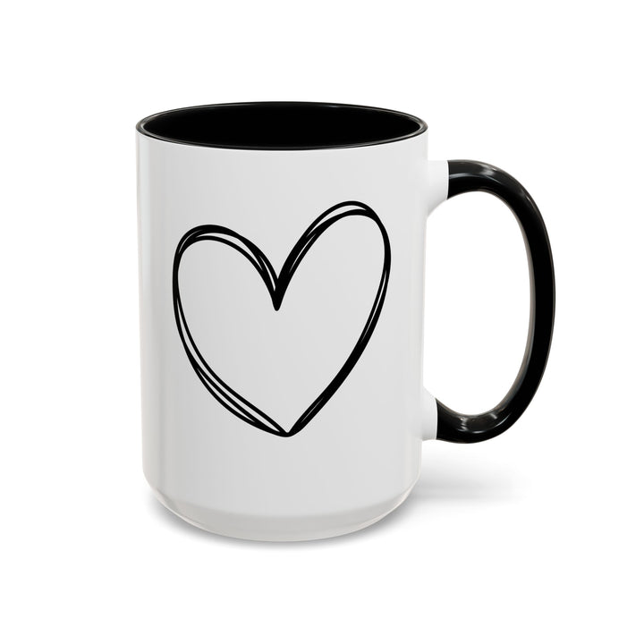 Heart - Accent Coffee Mug (11, 15oz)