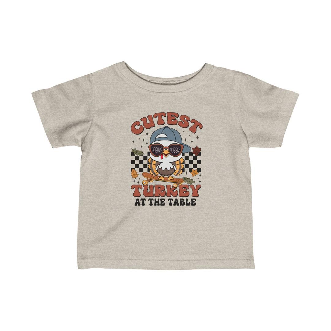 Cutest Turkey Boys - Infant Fine Jersey Tee