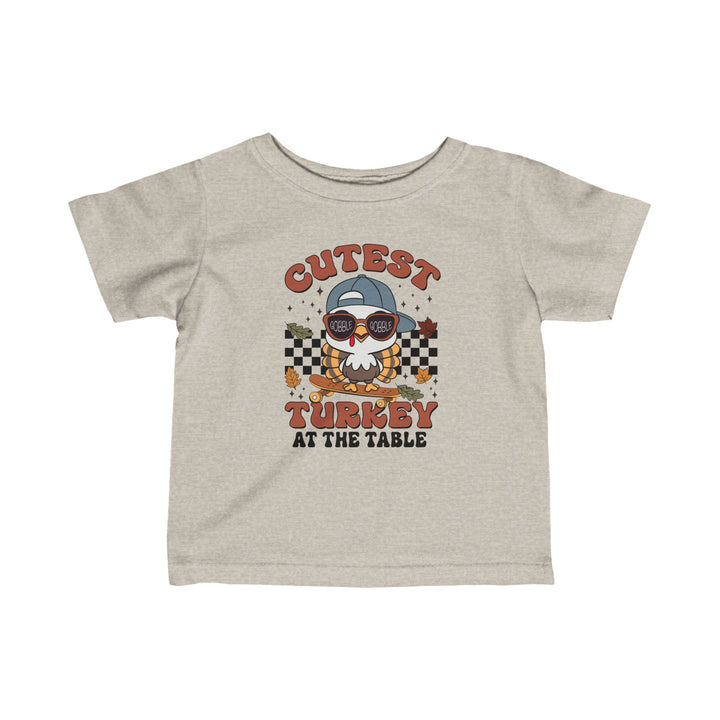 Cutest Turkey Boys - Infant Fine Jersey Tee