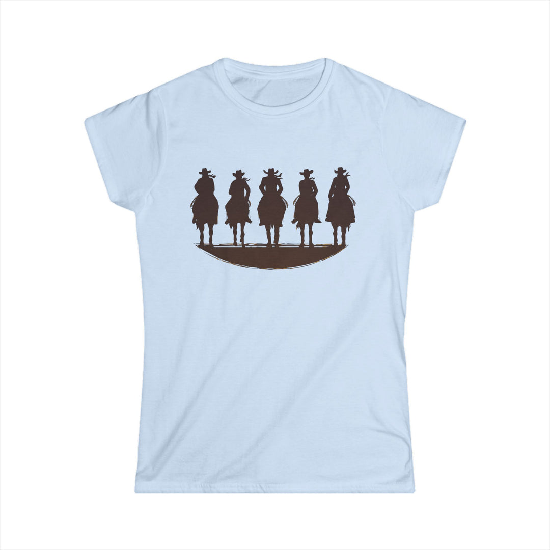 Cowboy Silhouette - Women's Softstyle Tee
