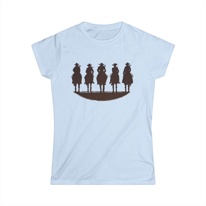Cowboy Silhouette - Women's Softstyle Tee