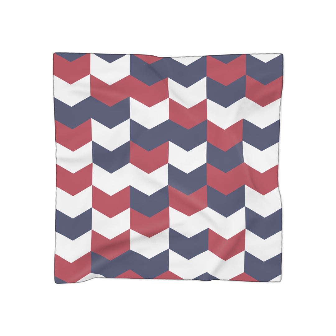 Patriotic Abstract - Poly Scarf