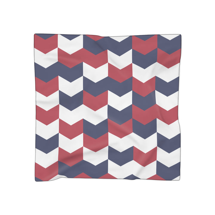 Patriotic Abstract - Poly Scarf