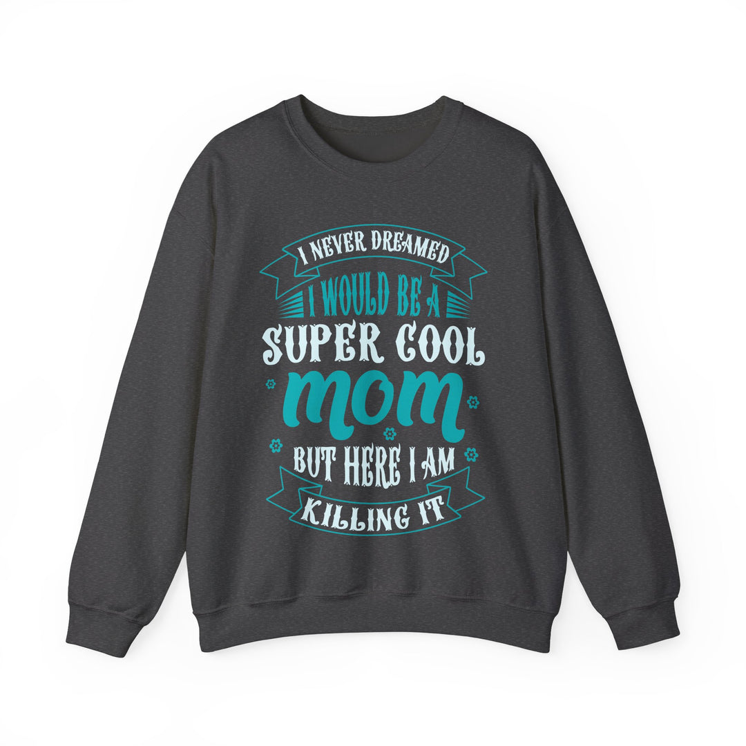 Super Cool Mom - Unisex Heavy Blend™ Crewneck Sweatshirt