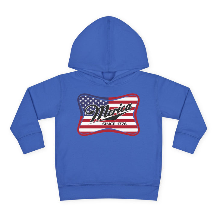 Merica - Toddler Pullover Fleece Hoodie