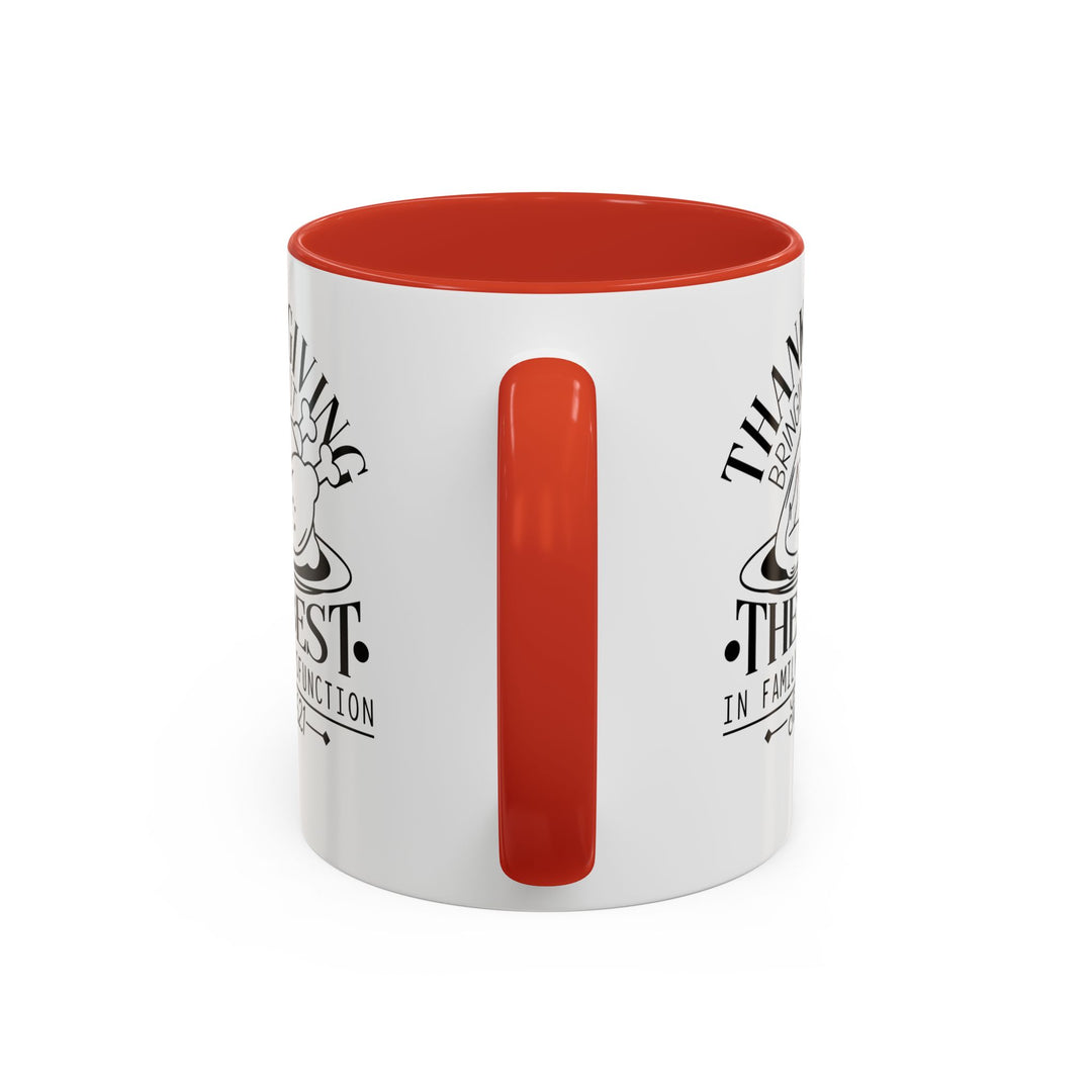 Family Dysfunction - Accent Coffee Mug (11, 15oz)