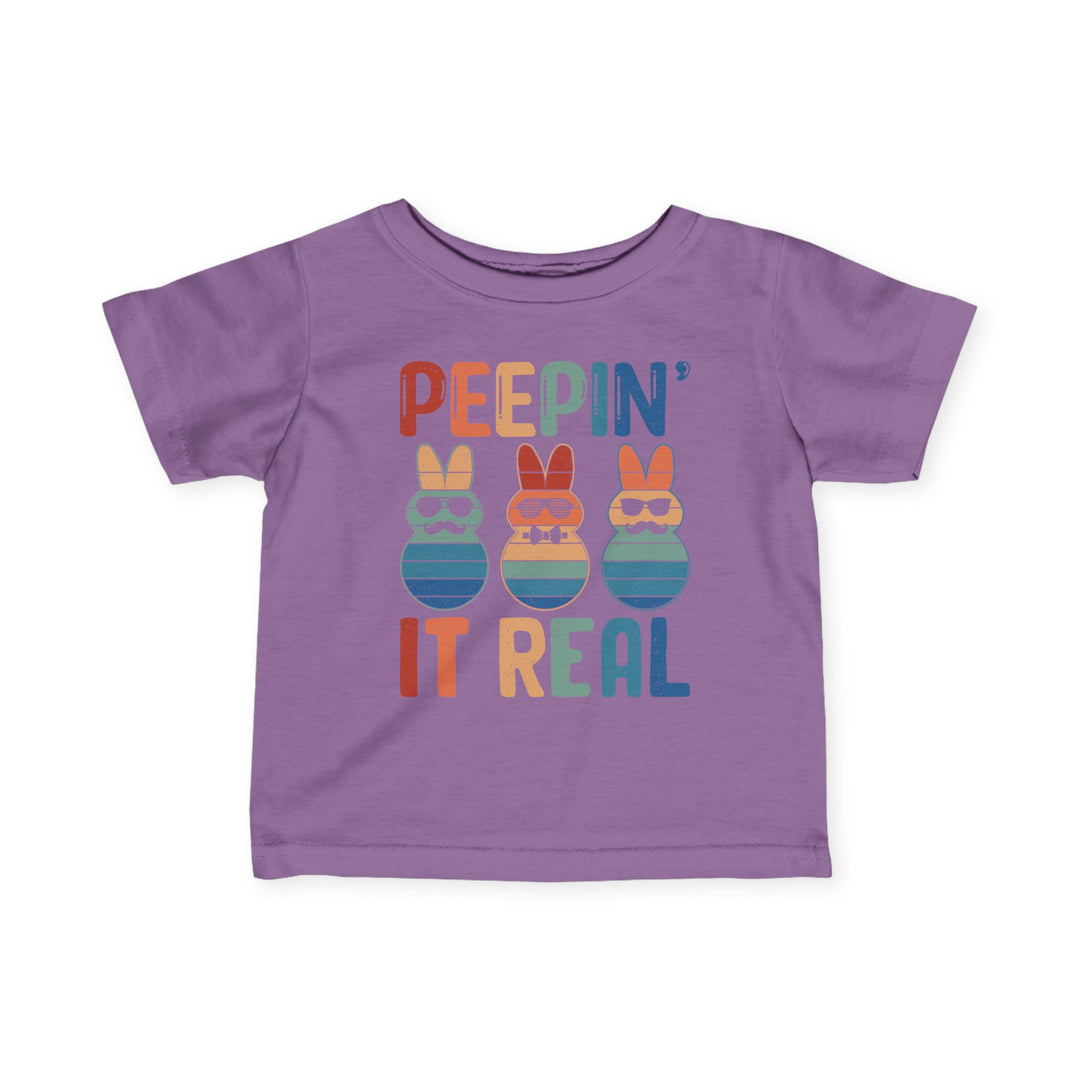 Peepin It Real - Infant Fine Jersey Tee