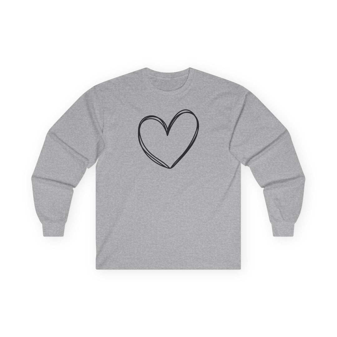 Heart - Unisex Ultra Cotton Long Sleeve Tee