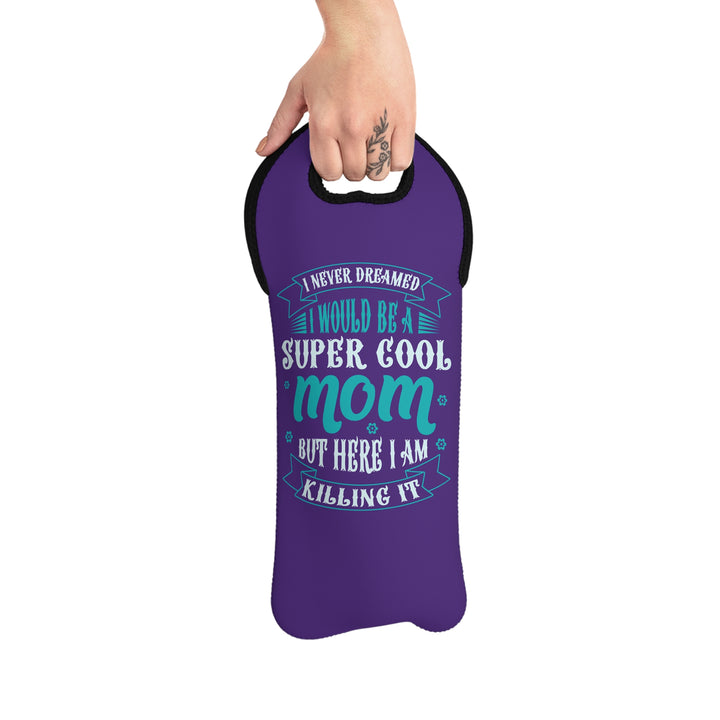 Super Cool Mom - Wine Tote Bag