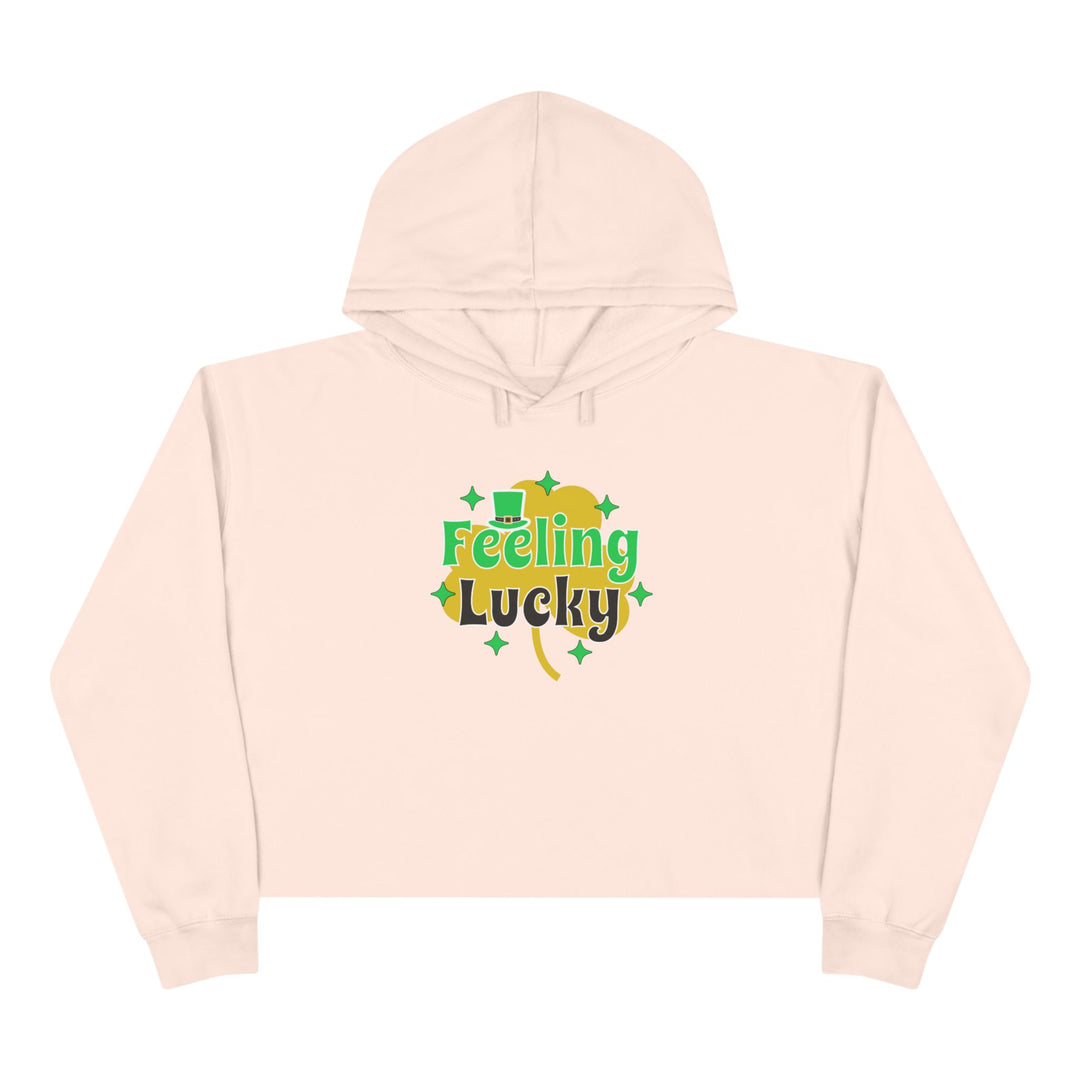 Feeling Lucky - Crop Hoodie